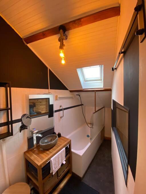 Petit Duplex Cocooning Apartment Férel Exterior foto